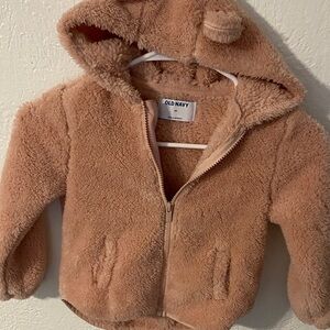 Old Navy Warm Tan Fleece Jacket